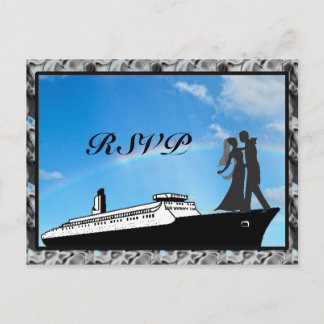Wedding Cruise RSVP kaarten
