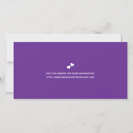 Wedding Cruise Save The Date (Achterkant)