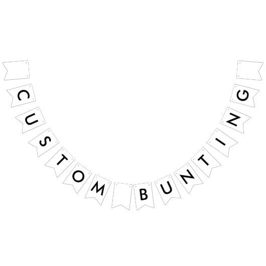 Wedding Custom Bunting Flags Banner - Swallowtail (Alle)