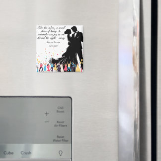 Wedding Custom Favor, Wedding Party Custom Gifts  Magneet