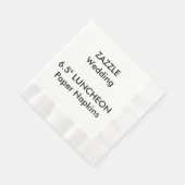 Wedding Custom LUNCHEON Wegwerp Papieren servetten (Hoek)