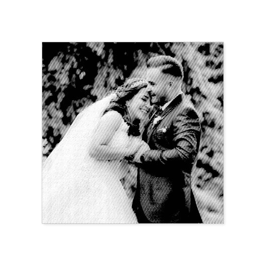 Wedding Custom Photo Rubber Stamp Personalized  Rubberstempel (Afrduk)