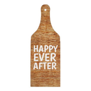 WEDDING CUTTING BOARD PADDLE, OOIT NA SNIJPLANK