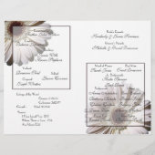 Wedding Daisy/ Programma (Achterkant)