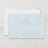 Wedding Daisy RSVP Kaart (Achterkant)