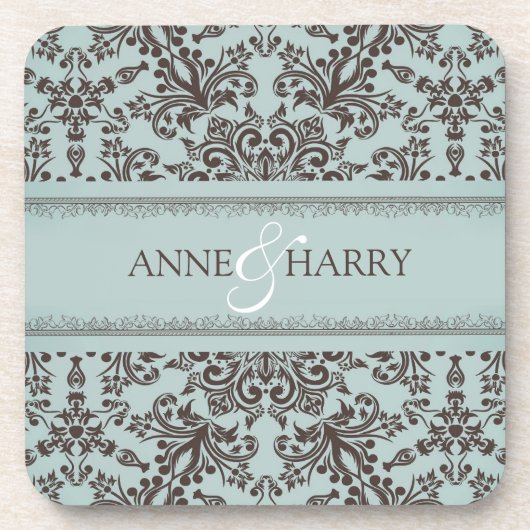 Wedding Damask Onderzetters (set van 4) (Voorkant)