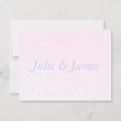 Wedding Dank je creditcard Gepersonaliseerd nodigt Bedankkaart (Achterkant)