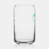 Wedding Destination Celebration welkom reizen Blikvorm Glas (Rechts)