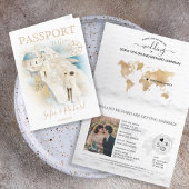 Wedding Destination Passport Santorini Griekenland