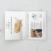 Wedding Destination Passport US Map Colorado (Binnen)