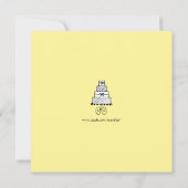 Wedding Doodles | Datum opslaan Save The Date (Achterkant)