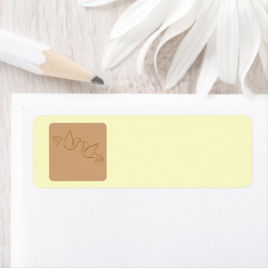 Wedding Doves Etiket (Insitu)