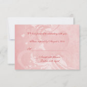 Wedding Doves RSVP Kaart (Achterkant)