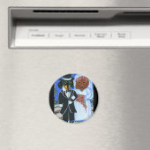 Wedding Doxies Magneet (Insitu (Vaatwasser))