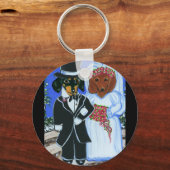 Wedding Doxies Sleutelhanger (Voorkant)