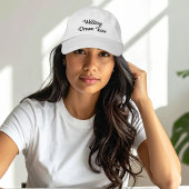 Wedding Dream Team,Bride,Bachelorette Personalized Geborduurde Pet