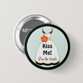 Wedding Dress Button (Voorkant /achterkant)