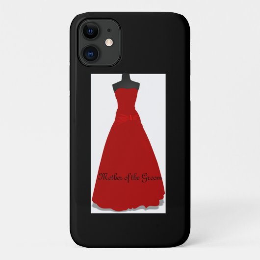 Wedding Dress Moeder van de Groom Case-Mate iPhone Case (Achterkant)
