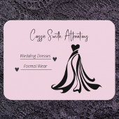 Wedding Dress Wijzigingen Visitekaartje