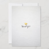 Wedding Elegant Waterverf Blauwgroen en Gold Agate Kaart (Achterkant)