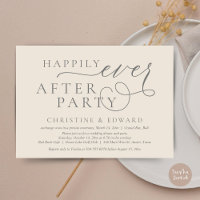 Wedding Elopement-diner, gelukkig altijd na een fe