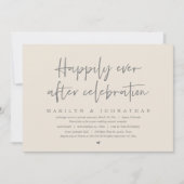 Wedding Elopement, gelukkig ooit na de feestdag Kaart (Voorkant)