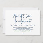 Wedding Elopement, nu is het tijd om Inv te vieren Kaart (Voorkant)