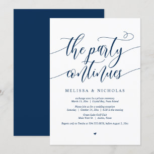 Wedding Elopement Party, de partij blijft Kaart