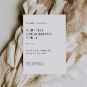 Wedding Engagement Party Uitnodiging