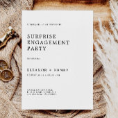 Wedding Engagement Party Uitnodiging