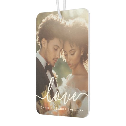 Wedding engagement photo love couples names date luchtverfrisser (Links)