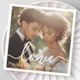 Wedding engagement photo love couples names date servet