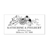 Wedding Envelope retour adresstempel Rubberstempel (Afrduk)