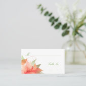 Wedding Escort Guest Place Cards Plaatskaartje (Staand voorkant)