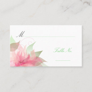 Wedding Escort Guest Place Cards Plaatskaartje