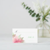 Wedding Escort Guest Place Cards Plaatskaartje (Staand voorkant)