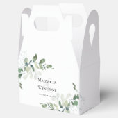 Wedding Eucalyptus Greenery Bedankdoosjes (Geopend)