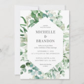 wedding eucalyptus watercolor (Voorkant)