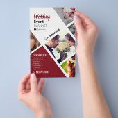 Wedding Event Planner Custom Flyer (Hand)