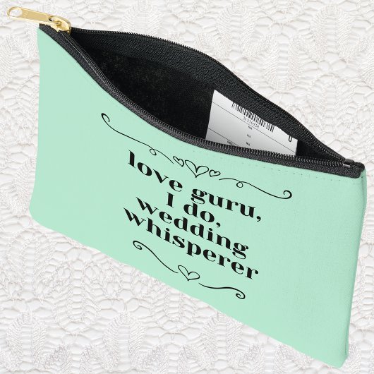 Wedding Event Planner Print Cut Sew Bag Etui