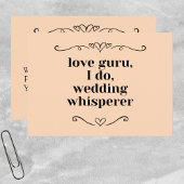 Wedding Event Planner Visitekaartje