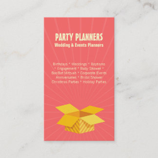 Wedding Events Manager Visitekaartje