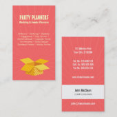 Wedding Events Manager Visitekaartje (Voorkant / Achterkant)