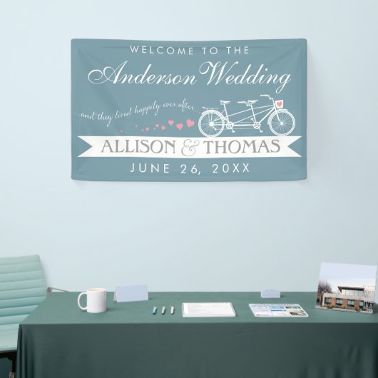 Wedding Ever After Bicycle - KIES UW KLEUR Spandoek (Beurs)