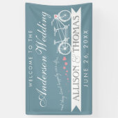 Wedding Ever After Bicycle - KIES UW KLEUR Spandoek (Verticaal)