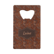 Wedding Faux Tooled Leather Look