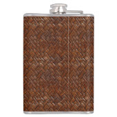 Wedding Faux Tooled Leather Look Heupfles (Achterkant)