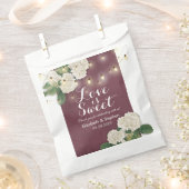 Wedding Favor behandelt tas Hydrangeas String Ligh Bedankzakje (Geknipt)