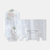 Wedding Favor Box, kant Bedankdoosjes (Uitgevouwen)