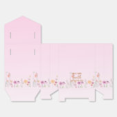 wedding favor boxes wildflowers bedankdoosjes (Ongevouwen)